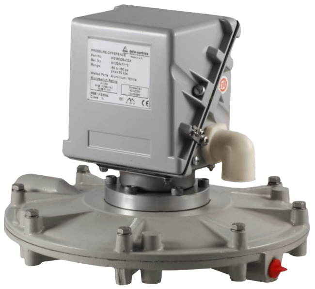 Delta Controls Differential Pressure Switch, 306/386